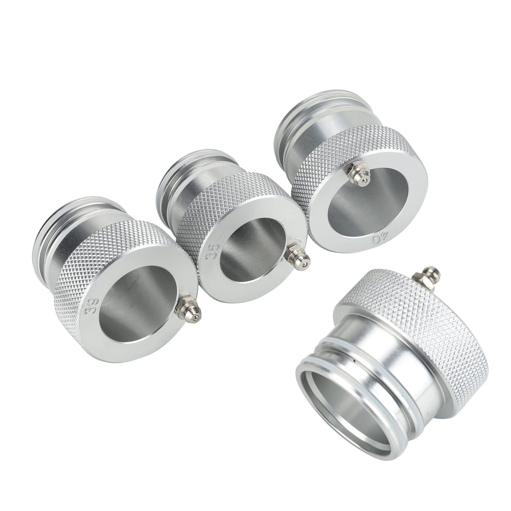 3mirrors knurl grip closeup for non-slip handling during grease application.