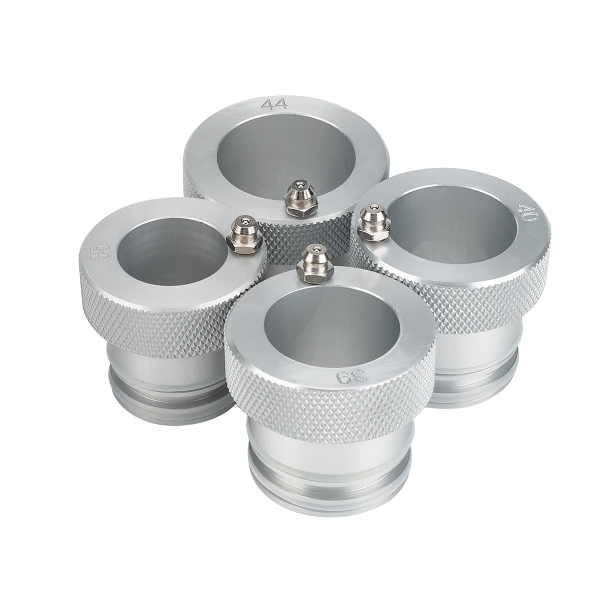 3mirrors wheel bearing greaser tool with 35-39-40-44mm sizes for versatile Polaris and Can-Am bearings.