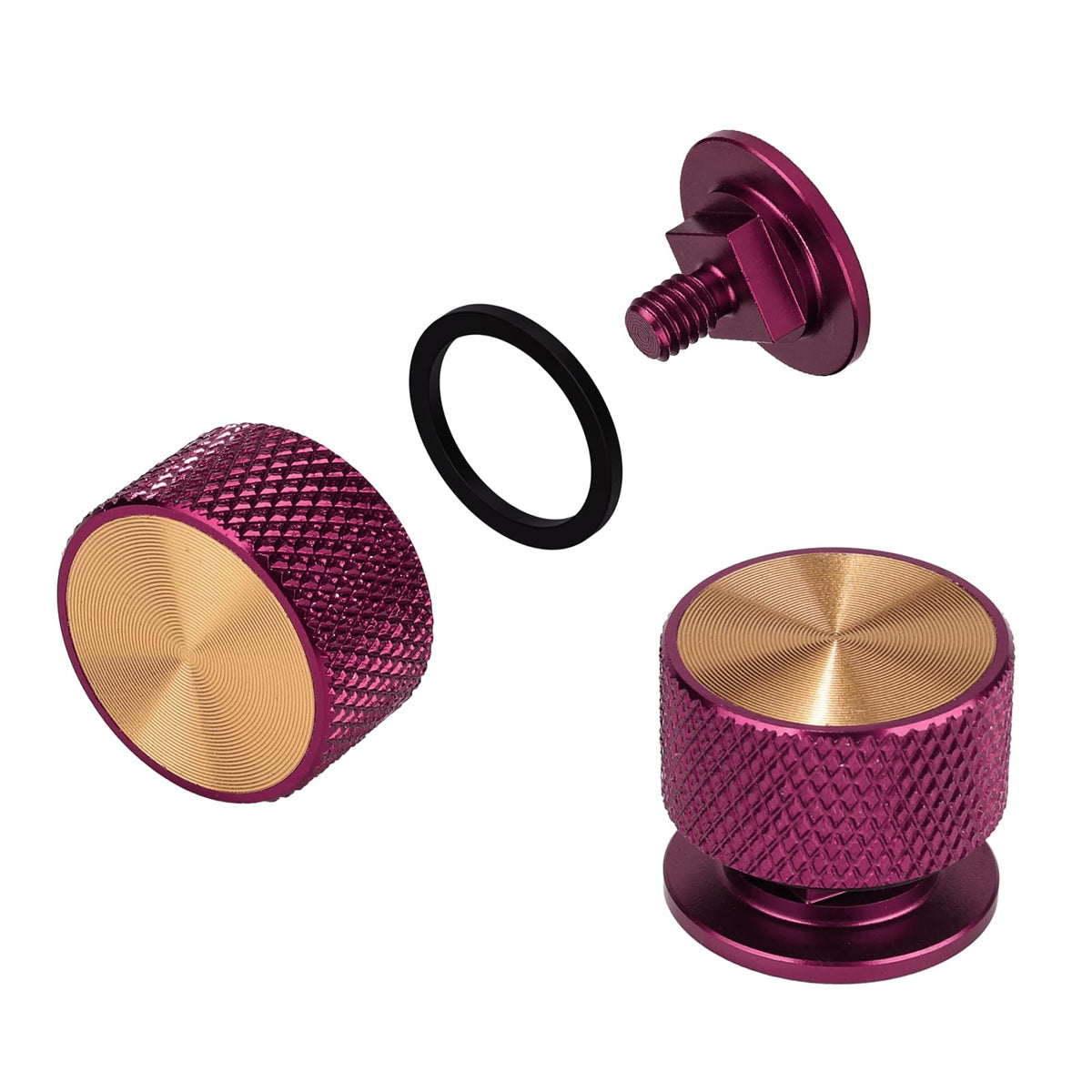 3mirrors welding hood fasteners red close-up highlights secure fit for flip hood use