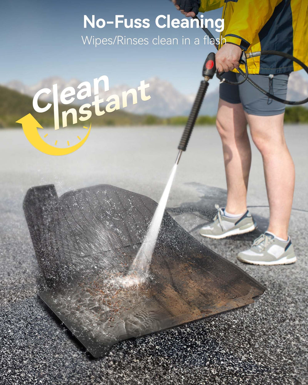 3W all-weather TPE Cayenne mats durable, waterproof, easy to wipe clean