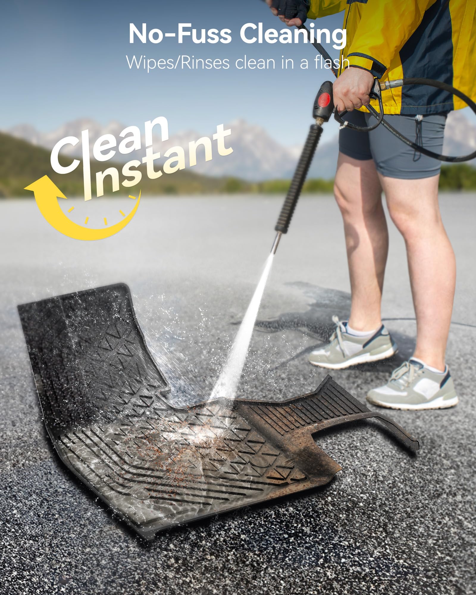 3W iX all-weather TPE material showing flexible, durable construction