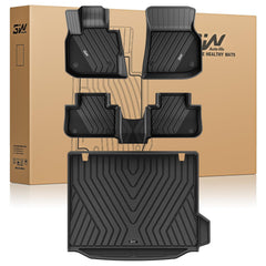 3W BMW X3 floor mats front-row, all-weather protection for daily driving.