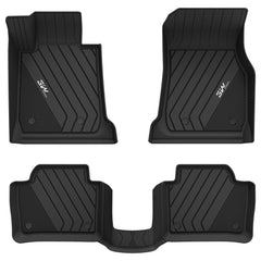 3W floor mats for BMW F30 front left; protect from spills and dirt