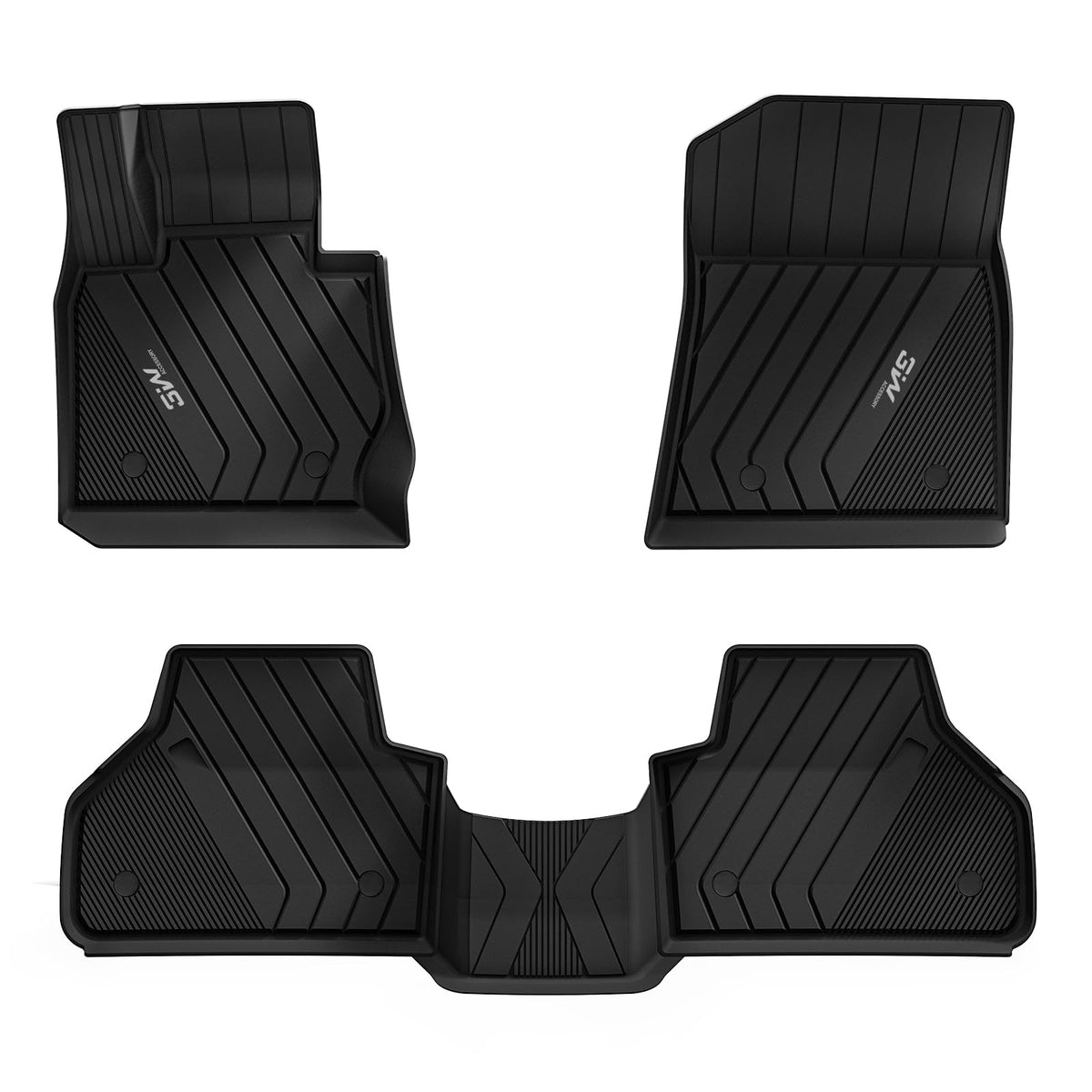 3W floor mats for BMW X3 F25 offer a precise fit and comprehensive protection.