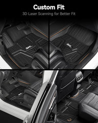 3W Honda Odyssey third-row mats keeping seating clean after trips