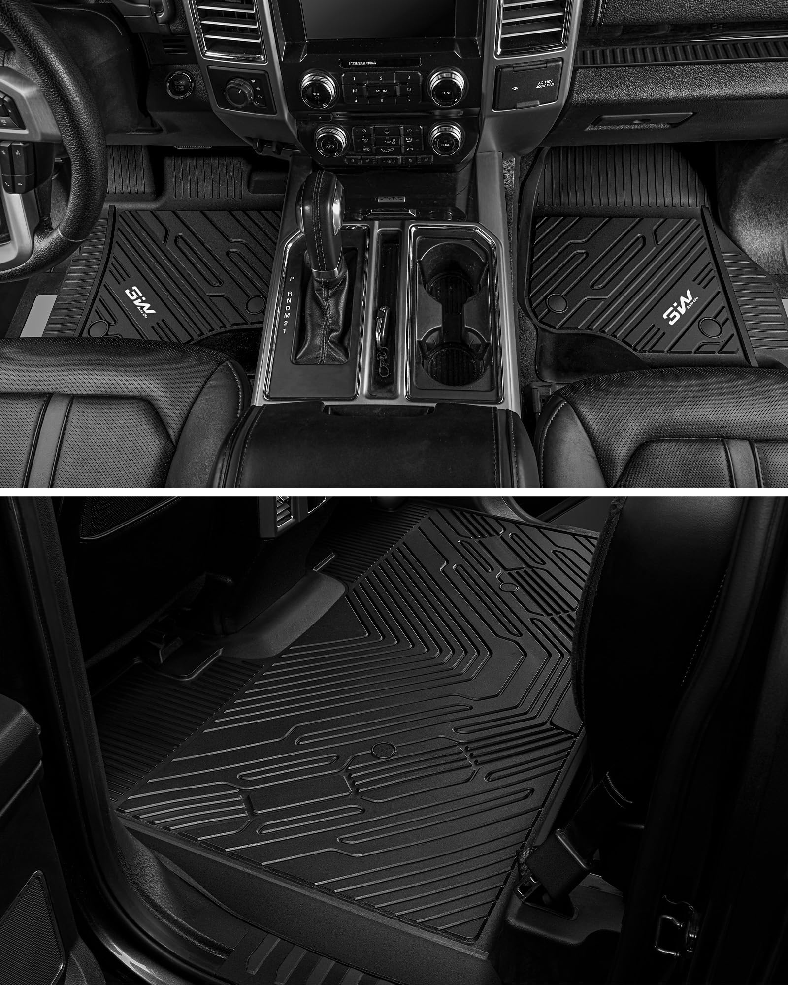 3W Floor Mats durable edge-ridge design enhances longevity and protection.