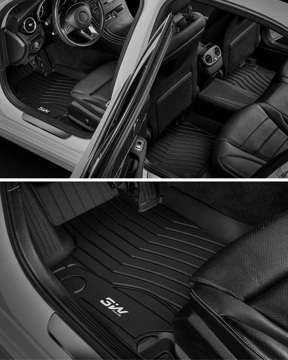 3W C-Class mat uses odorless non-toxic TPE for a fresher cabin
