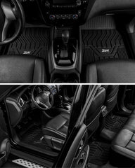 3W Rogue passenger-side floor mat with tailored protection