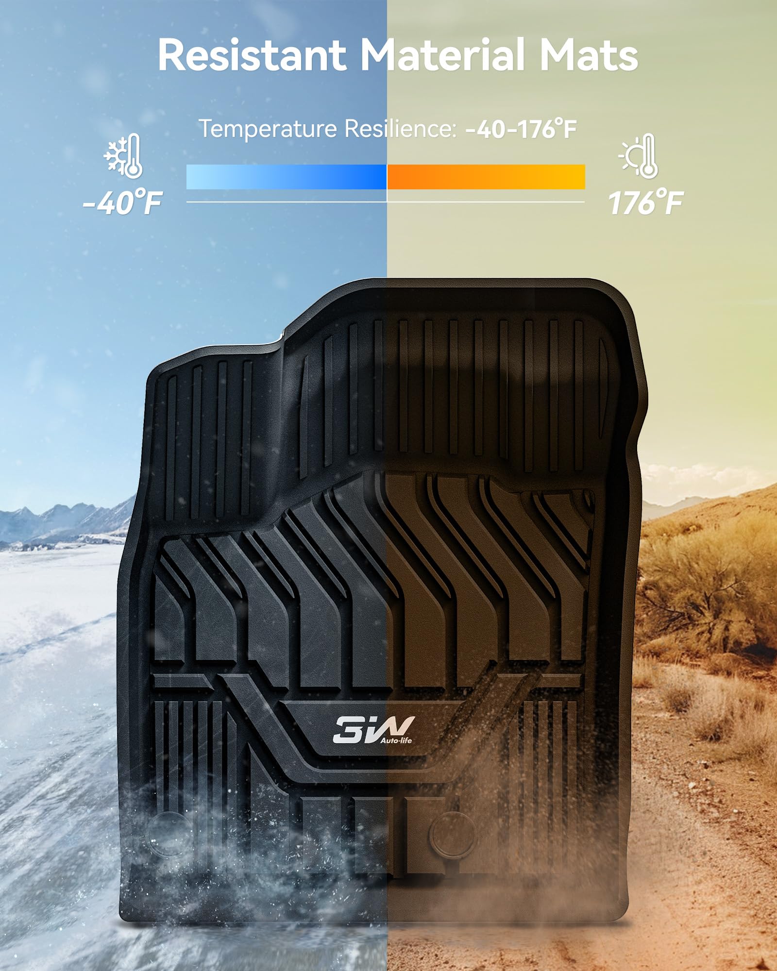 3W Rogue cargo area liner helping keep trunk organized and clean