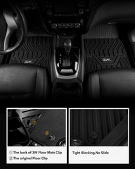 3W Rogue floor liner in non-toxic TPE keeps interior smelling fresh.