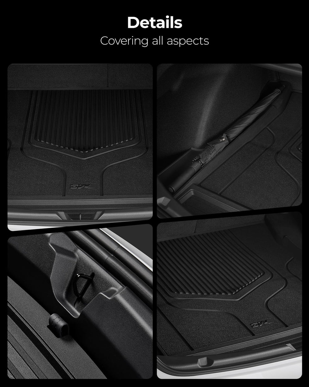 3W custom-fit mats for 2021-2023 Model 3.