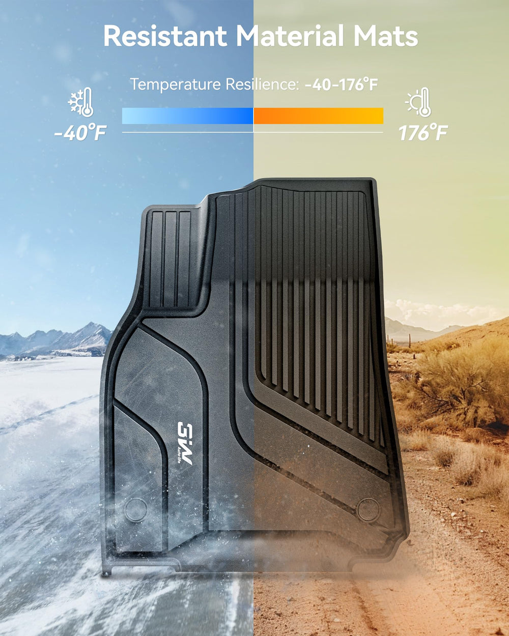 3W Tesla Model Y rear trunk cargo liner shields trunk from dirt and spills