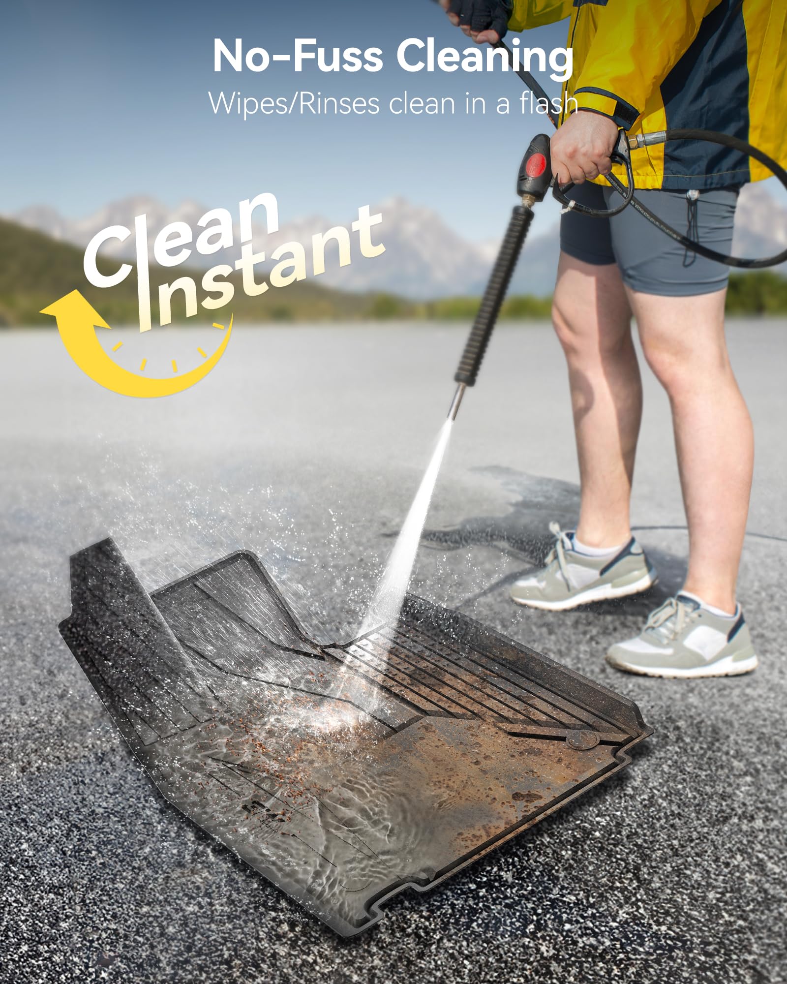 3W TPE material delivers long-lasting wear resistance and durability.