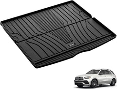 3W trunk mat for Mercedes GLE 2020-2026 with edge-to-edge protection.