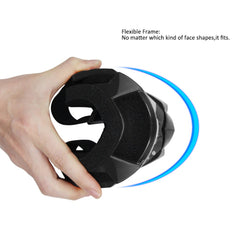 4-FQ OTG design goggles let you wear glasses underneath for comfort.
