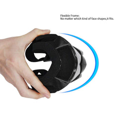 4-FQ goggles providing 100% UV protection during sunny outdoor rides