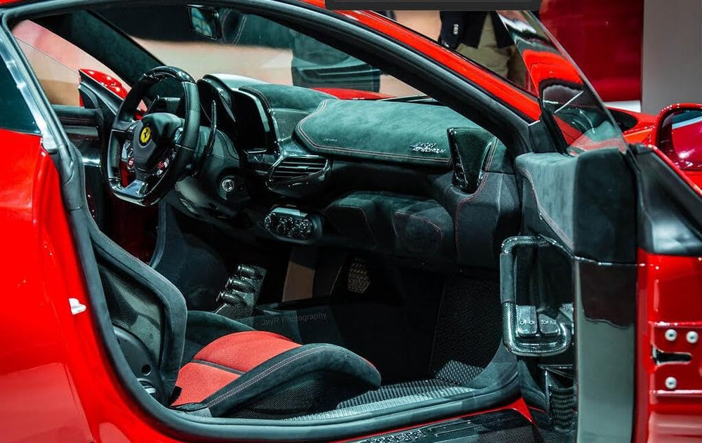 4Bang easy-install suede headliner, stretchable and wrinkle-free for quick upgrades.
