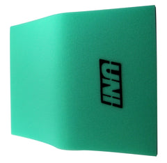 4into1 Uni Filter BF-1 green foam sheet for ATV filtration reduces dirt intake.