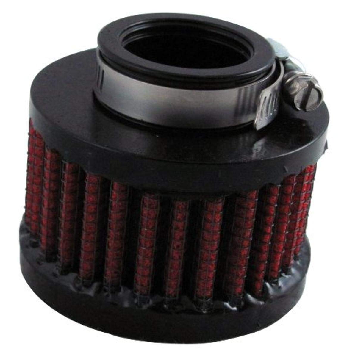 4into1 Uni Filter UP-107 1in clamp-on breather protects ATV engine and keeps intake clean.