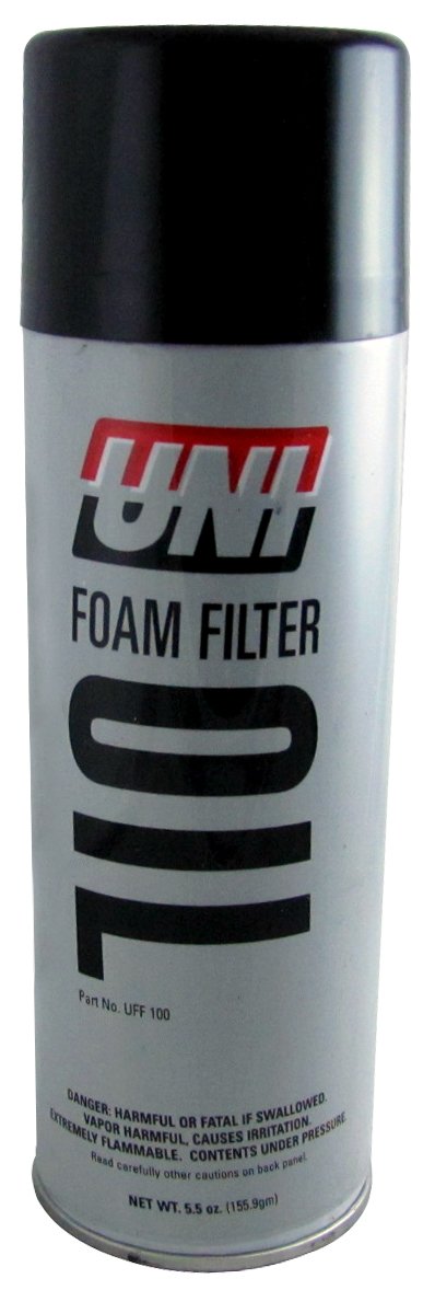 4into1 UNI Foam Filter Oil UFF-100 bottle, 5.5 oz, for foam filters and maintenance
