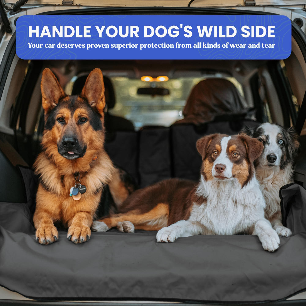 4Knines machine-washable cargo liner for simple cleanup