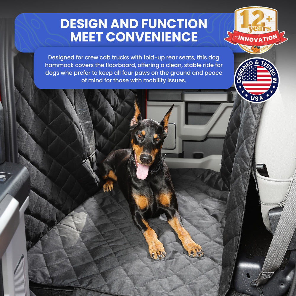 4Knines back seat protection from dirt, hair, and scratches