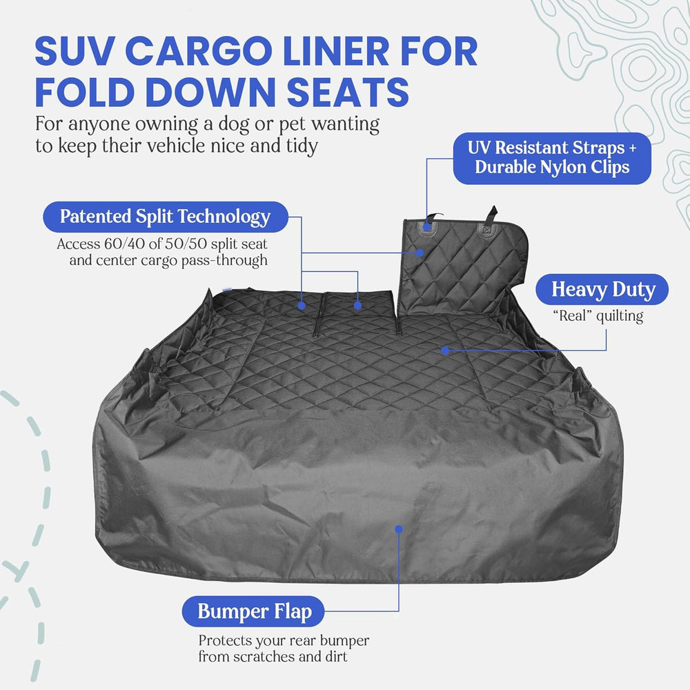 4Knines non-slip backing keeps the liner steady on trips.