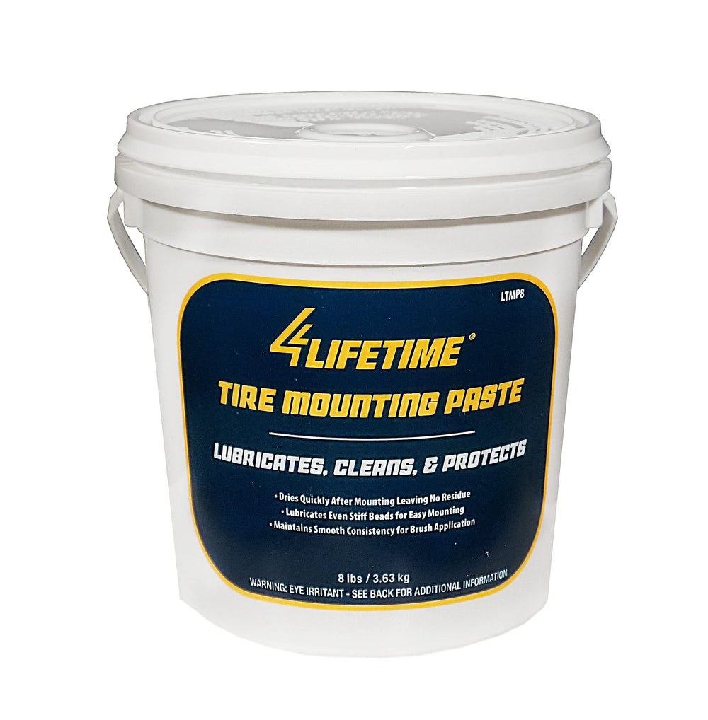 4LIFETIMELINES Tire Bead Paste facilitates smooth bead seating on various wheel types.