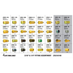 4LIFETIMELINES 3/16 and 1/4 tube nuts compatibility supports versatile brake projects