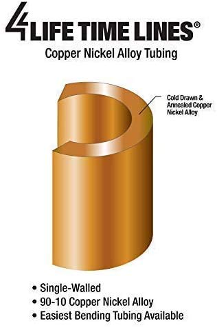 4LIFETIMELINES easy-bend brake line for simple routing.