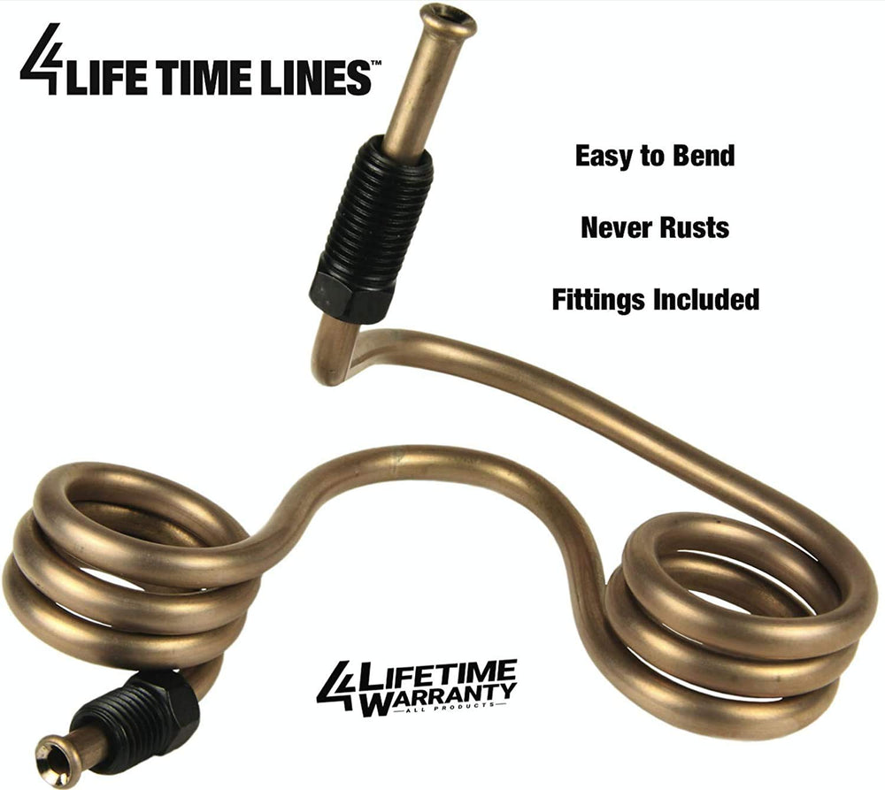 4LIFETIMELINES flare-ready tubing with single and inverted flares.