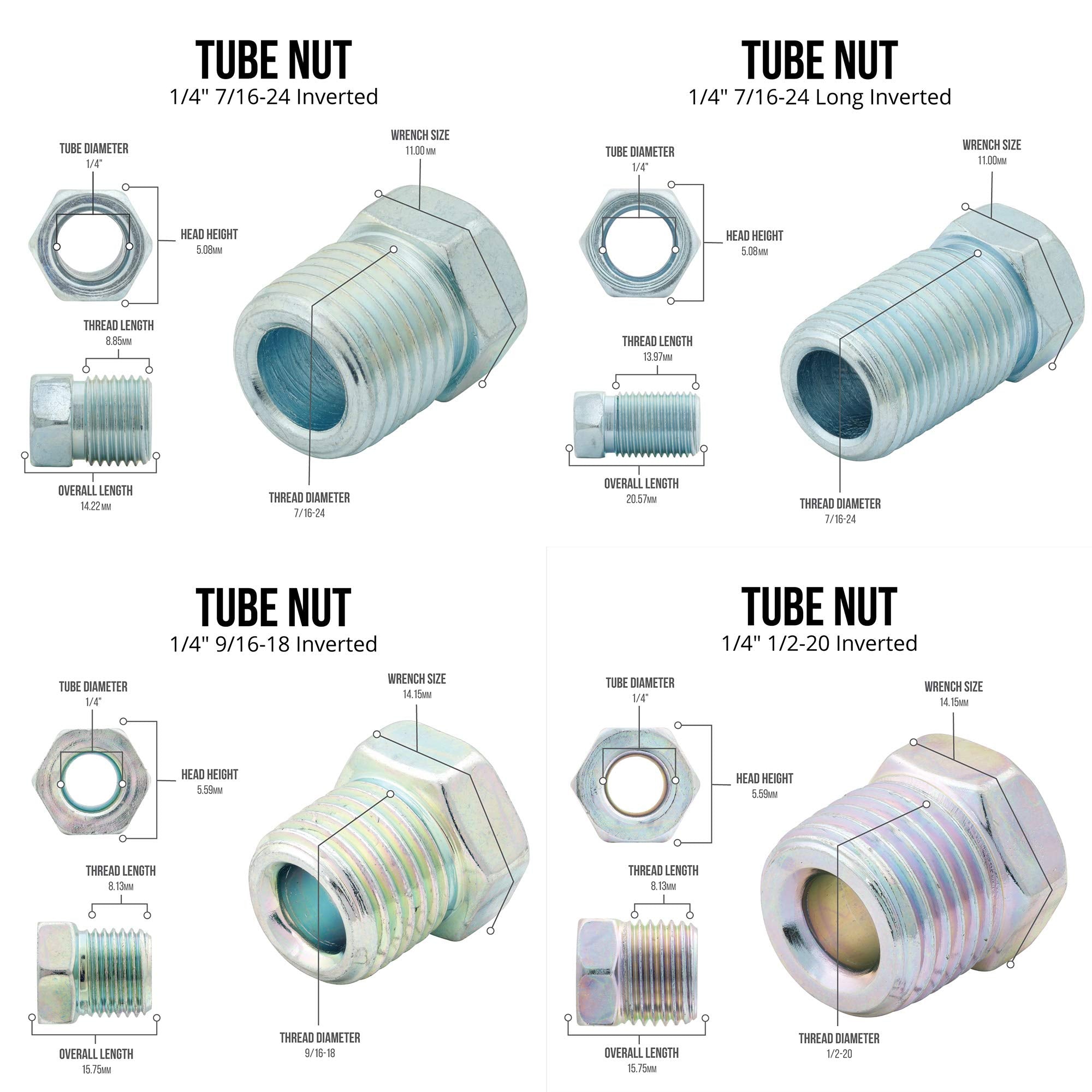 4LIFETIMELINES universal 1/4 inch brake line fits many vehicles.