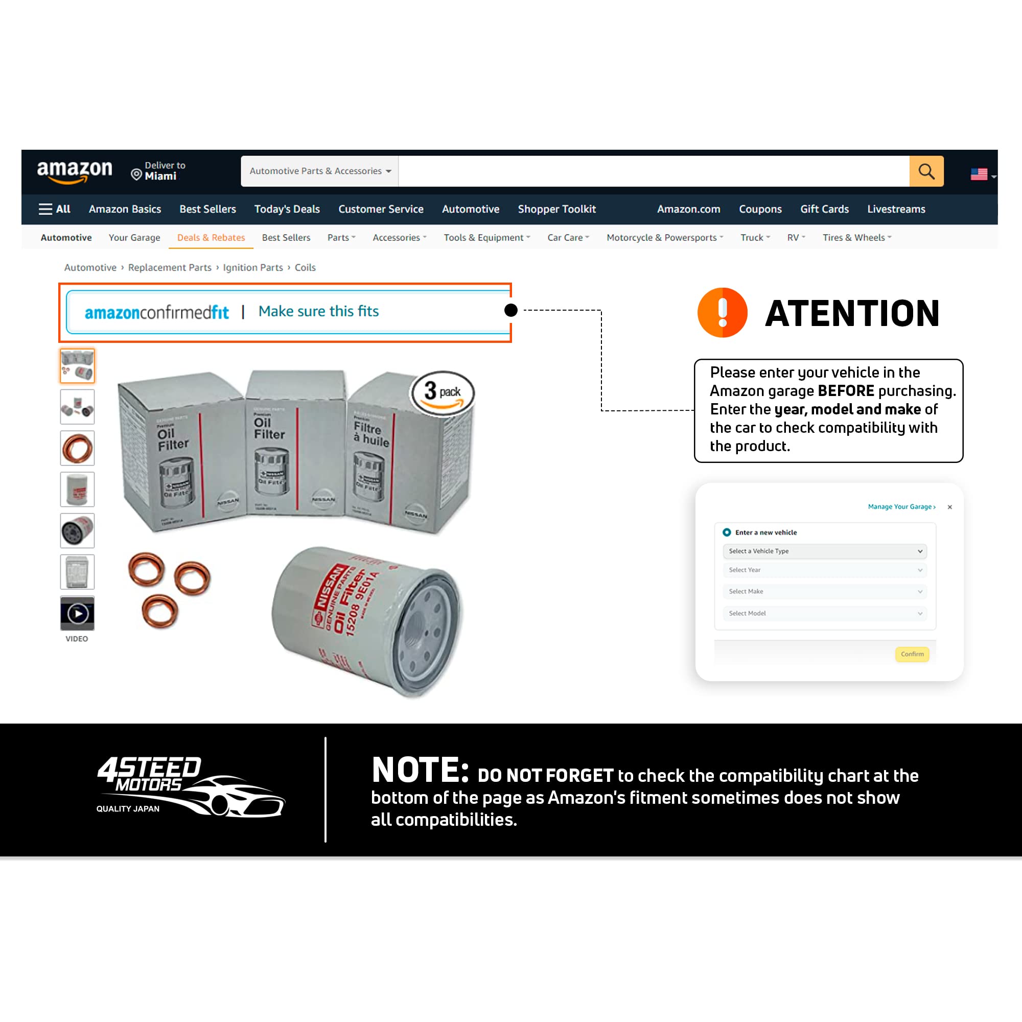 4STEED MOTORS OEM kit in use; ready for easy maintenance