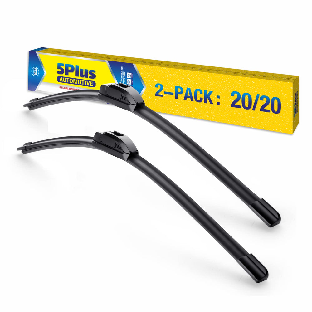 5 PLUS 20 inch windshield wiper blade delivers streak-free visibility in rain.