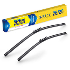 5 PLUS 26-20 wiper blades front view for all-season reliability.