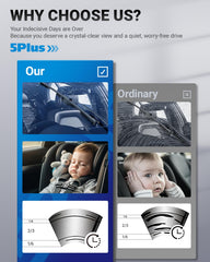 5 PLUS CHR wiper – PTFE-coated rubber for quiet, clean wipes