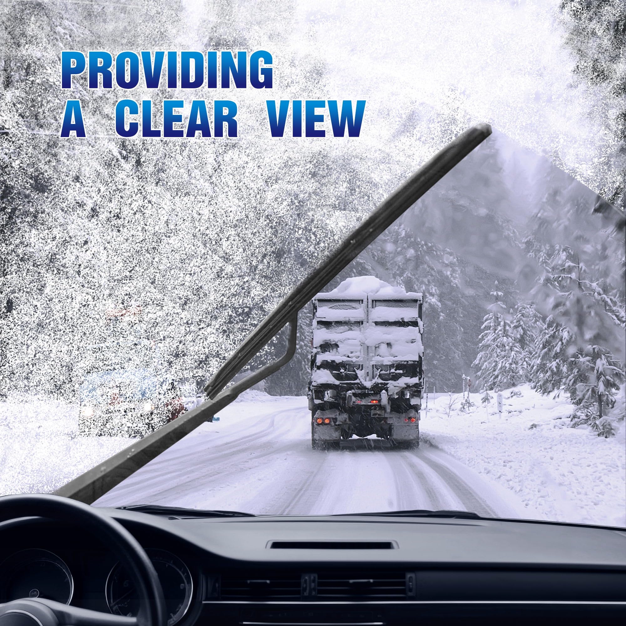 5 PLUS easy installation plug-and-play wipers save time on replacements