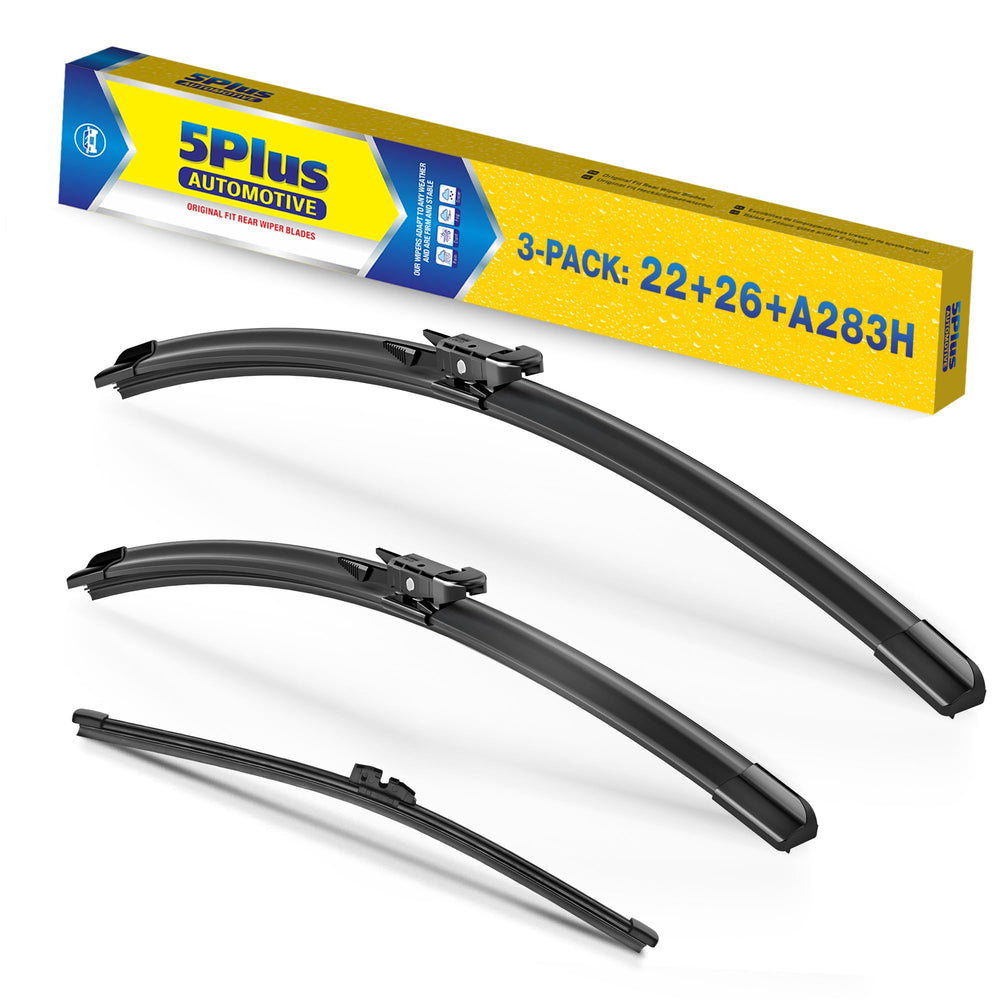 5 PLUS Explorer 26-inch front wiper enhances rain visibility on Ford Explorer.