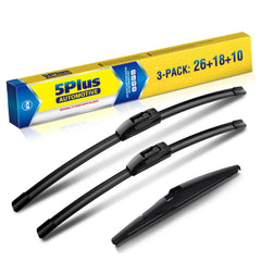 5 PLUS Highlander 26-inch wiper blade—rain use, clear driving visibility.