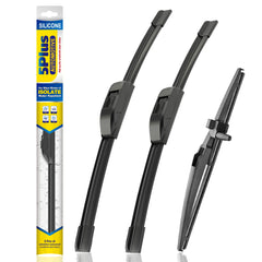 5 PLUS silicone wiper blade 24-inch front view for rain visibility