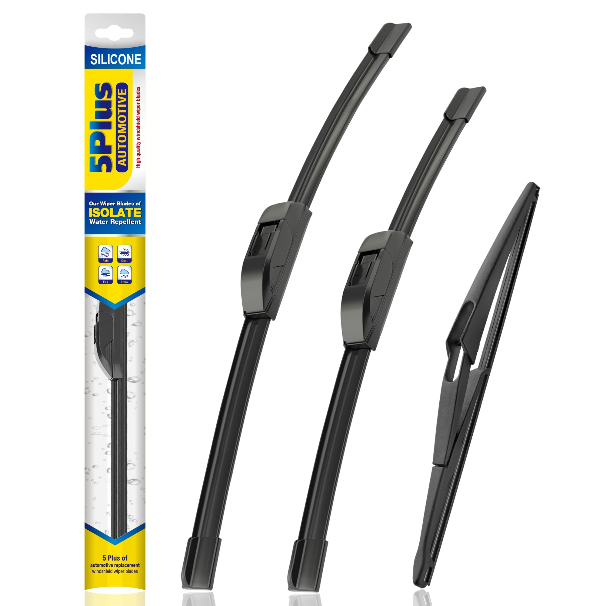 5 PLUS 26-inch front driver blade with enhanced rain-clear performance.