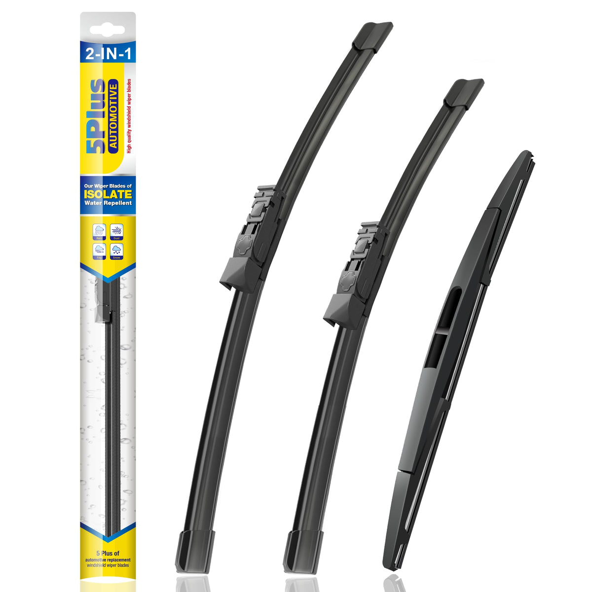 5 PLUS silicone wiper blade 26 inch on Subaru Outback, precision fit for clear rain visibility