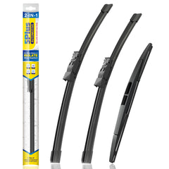 5 PLUS Subaru Ascent 26-inch silicone wiper blade front view with water-beading for rain visibility