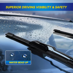 5 PLUS silicone wiper blade for Mazda5 26-inch front boosts visibility in rain