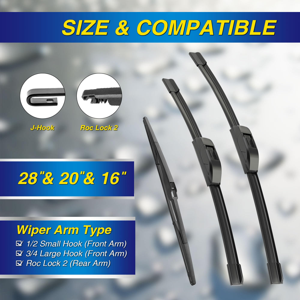 5 PLUS Toyota Sienna 20-inch passenger blade for reliable visibility