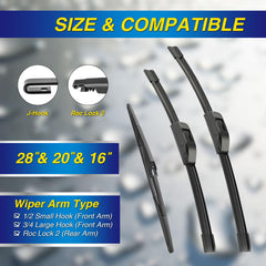 5 PLUS Toyota Sienna 20-inch passenger blade for reliable visibility