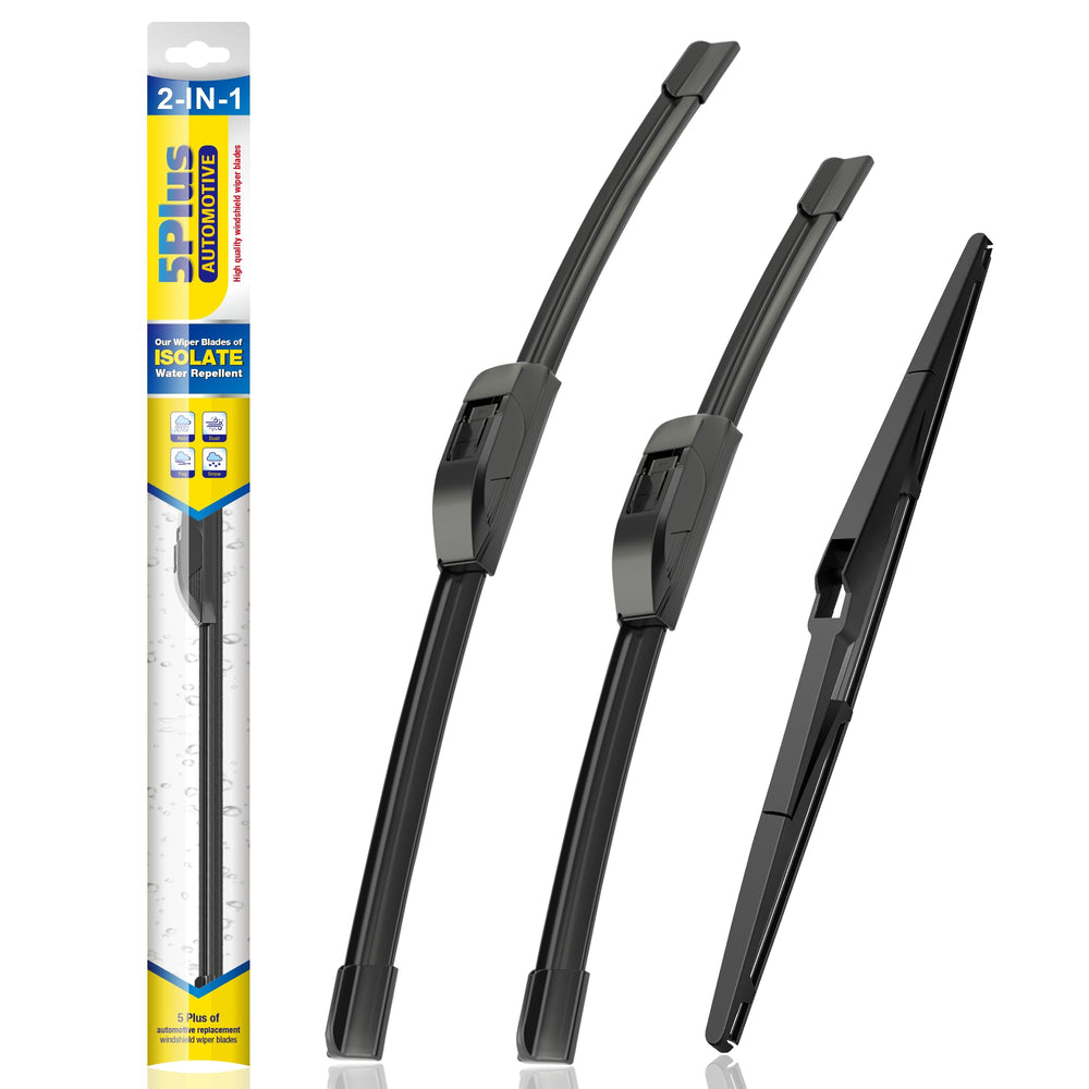 5 PLUS Toyota Sienna 25-inch front blade with smooth rain clearing