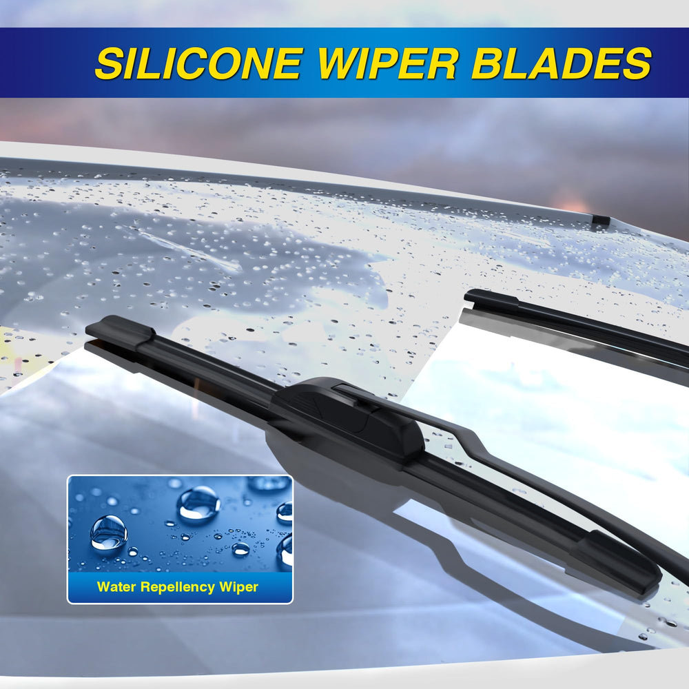 5 PLUS rear wiper blade 10 inch for Jeep Patriot ensures clear rear view