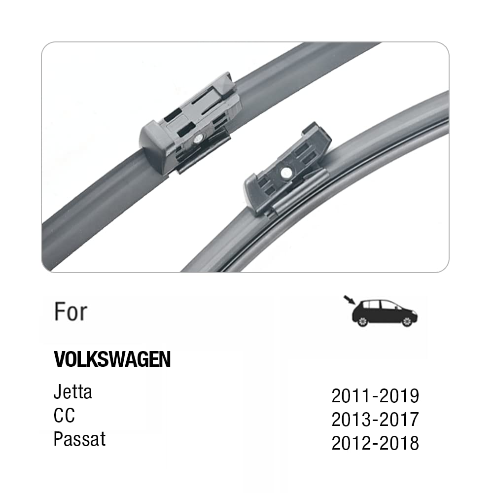 5 PLUS 19-inch passenger-side blade designed for dependable all-weather wiping