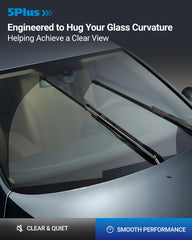 5 PLUS blade fits pinch-tab arms for Ford Fusion easy installation